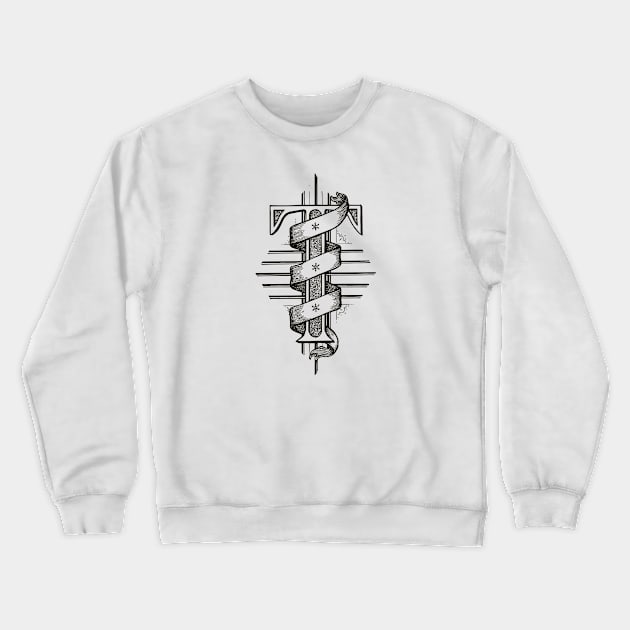 Monogram T Crewneck Sweatshirt by calebfaires